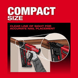 Milwaukee M18 FUEL 15 Ga. 18 Volt Brushless Angled Finish Nailer