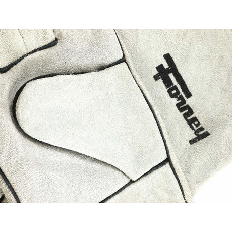 Forney 13.5 in. Cowhide Welding Gloves Gray L 1 pk