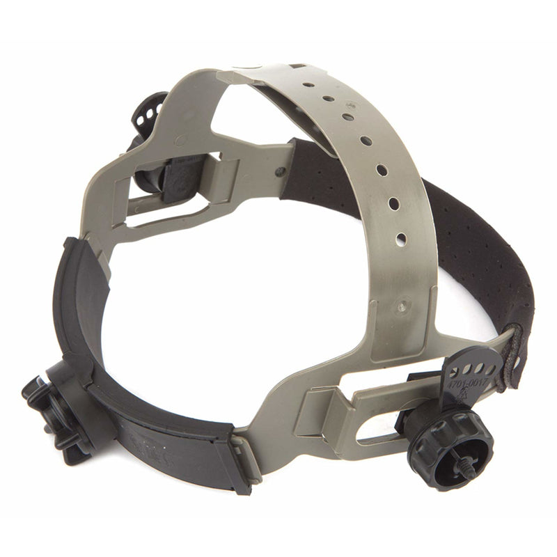 Forney Ratcheting Headgear for Welding Helmet Black/Gray 1 pc