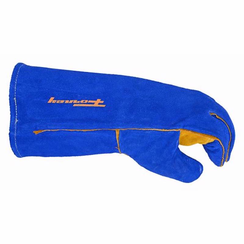 Forney 13 in. Insulated Leather Welding Gloves Blue XL 1 pk