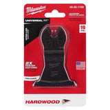 Milwaukee Universal Fit Open-Lok 2-1/2 in. L X 2-1/2 in. W High Carbon Steel Japanese Blade Hardwood