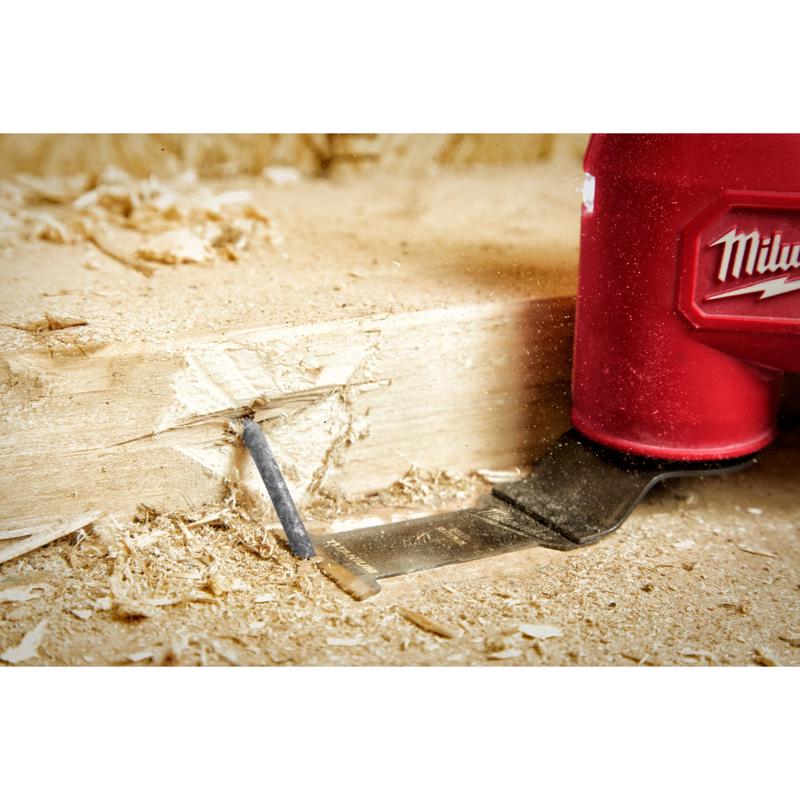 Milwaukee Universal Fit Open-Lok 2-1/2 in. W Bi-Metal Multi-Tool Oscillating Blade Multi-Material 10