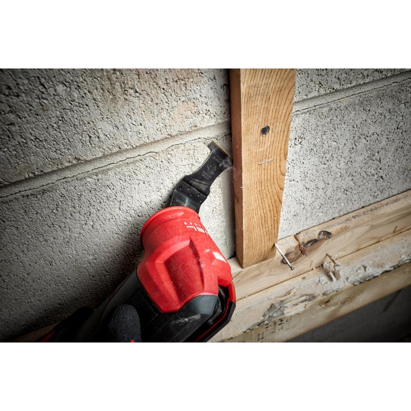 Milwaukee Universal Fit Open-Lok 3.58 in. L X 1-3/8 in. W Carbide Extreme Materials Multi-Tool Oscil