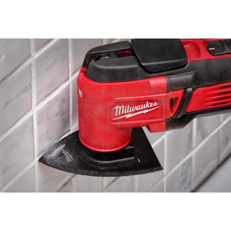 Milwaukee 3.76 in. L Carbide Grit 2-in-1 Oscillating Blade 1 pk