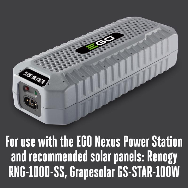EGO Power+ Nexus 12 V Solar Panel Battery Charger 1 pk