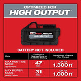 Milwaukee M18 FUEL 0910-20 6 gal Cordless Wet/Dry Vacuum Tool Only 18 V 3.5 HP