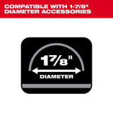 Milwaukee 16 ft. L X 1-7/8 in. D Wet/Dry Shop Vac Flexible Vacuum Hose 1 pc