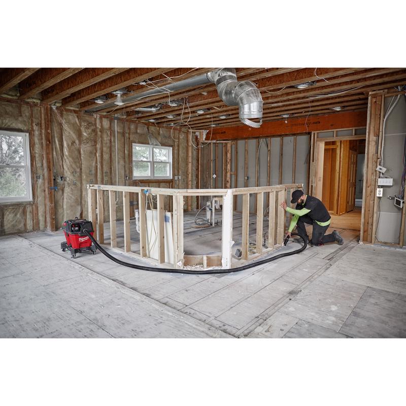 Milwaukee 16 ft. L X 1-7/8 in. D Wet/Dry Shop Vac Flexible Vacuum Hose 1 pc