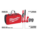 Milwaukee AIR-TIP 1-1/4 in. - 2-1/2 in. Automotive Kit W/Crevice Tools, Utility Nozzle and Bag For W
