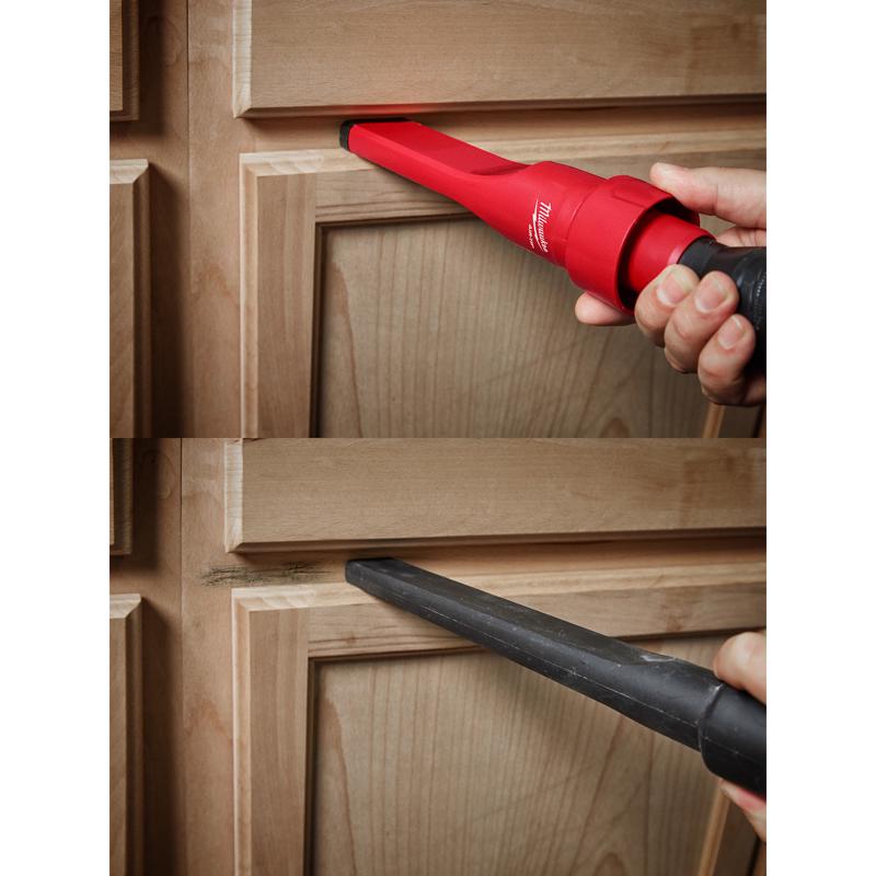 Milwaukee AIR-TIP 1-1/4 in. - 2-1/2 in. Non Marring Utility Vacuum Nozzle 2 pc
