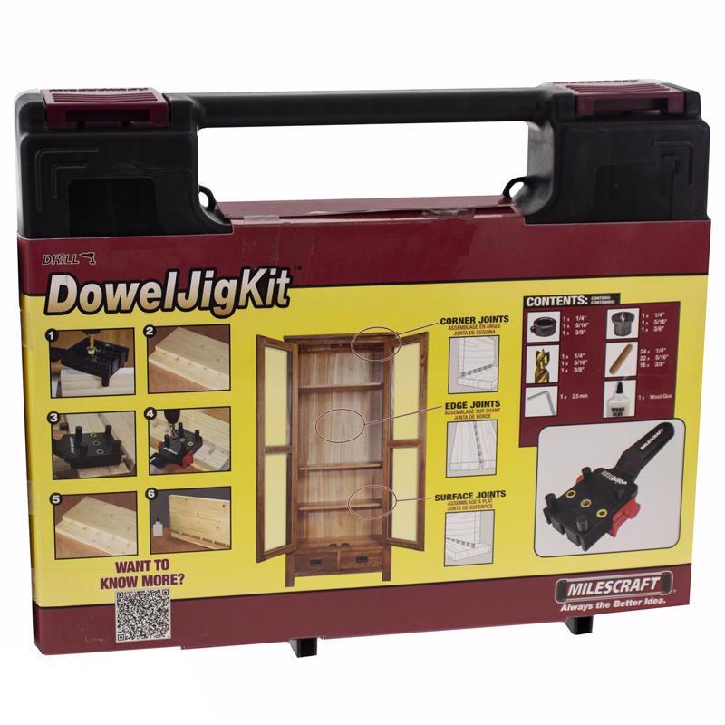 Milescraft Doweling Jig Kit 74 pc