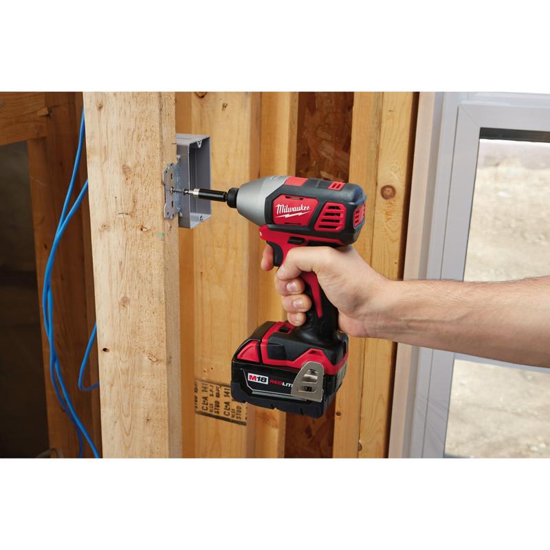 Milwaukee M18 1/4 in. Cordless Brushed Impact Driver Tool Only