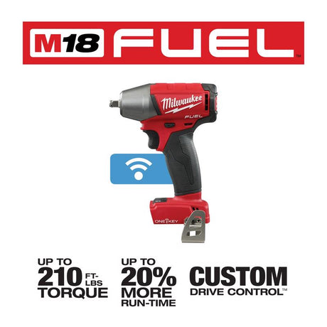 Milwaukee M18 FUEL 3/8 in. Cordless Brushless Impact Wrench Tool Only