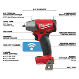 Milwaukee M18 FUEL 3/8 in. Cordless Brushless Impact Wrench Tool Only