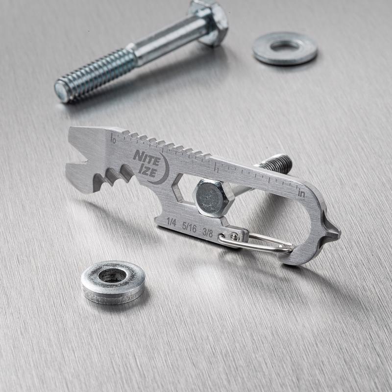 Nite Ize Doohickey Stainless Steel Silver Multi Key Tool