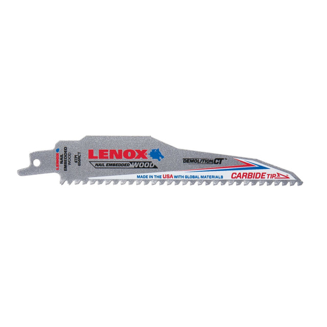 RECIP SAW BLADE CT 6" 6T