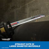 Lenox Lazer CT 9 in. Carbide Tipped Reciprocating Saw Blade 8 TPI 1 pc