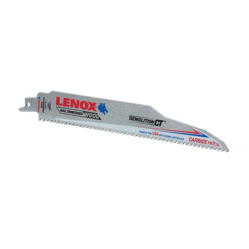 RECIP SAW BLADE CT 9" 6T