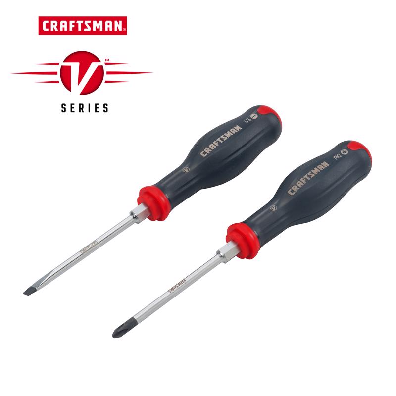 Craftsman V-Series Phillips/Slotted Precision Screwdriver Set 2 pc