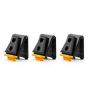 BRACKET SET BLK/YEL 3PC