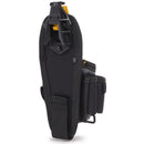 ToughBuilt 5 in. W X 13 in. H Polyester Technician Tool Pouch 7 pocket Black/Gray 1 pc