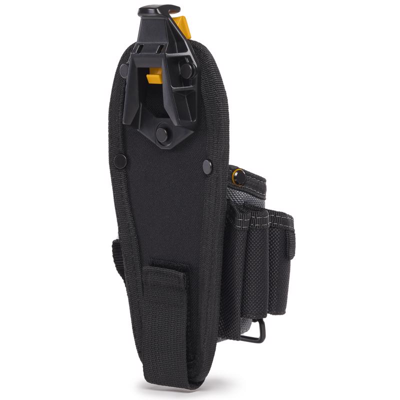 ToughBuilt 5 in. W X 13 in. H Polyester Technician Tool Pouch 7 pocket Black/Gray 1 pc