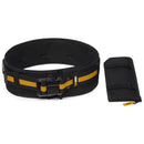 ToughBuilt Polyester Heavy Duty Padded Belt with Back Support 4.25 in. L X 13.5 in. H Black/Orange O
