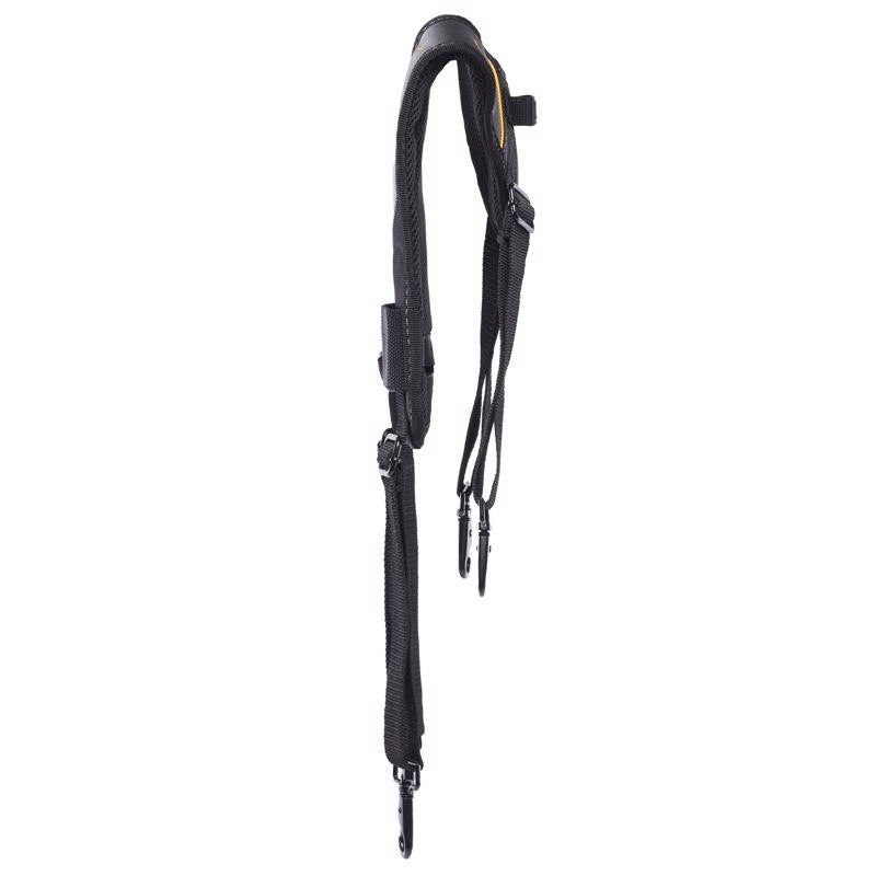 ToughBuilt 1.18 in. L X 6.3 in. W Nylon Suspenders Black/Gray 1 pair