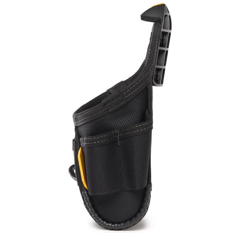 ToughBuilt 9.5 in. W X 10 in. H Project Pouch/Hammer Loop 6 pocket Black/Yellow 1 pc