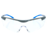 General Electric 01 Series Anti-Fog Impact-Resistant Safety Glasses Clear Lens Blue Frame 1 pk