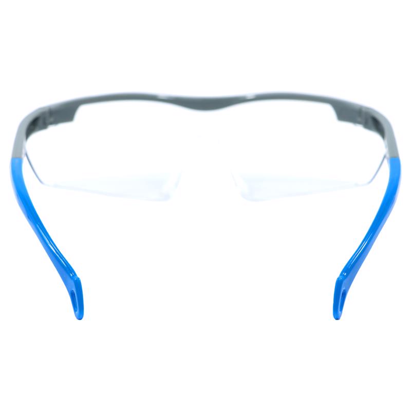 General Electric 01 Series Anti-Fog Impact-Resistant Safety Glasses Clear Lens Blue Frame 1 pk