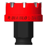 Diablo Steel Demon 1-3/4 in. Carbide Tipped 1/4 in. L Hole Cutter