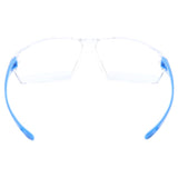 General Electric 03 Series Impact-Resistant Safety Glasses Clear Lens Blue Frame 1 pk