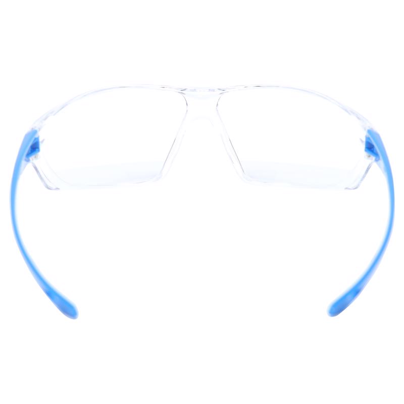General Electric 03 Series Impact-Resistant Safety Glasses Clear Lens Blue Frame 1 pk