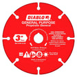 Diablo 3 in. D X 3/8 in. X 1.8MM in. thick Carbide Cut-Off Wheel 1 pc