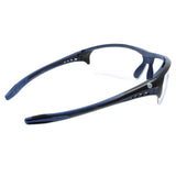 General Electric 09 Series Anti-Fog Impact-Resistant Safety Glasses Clear Lens Black/Blue Frame 1 pk