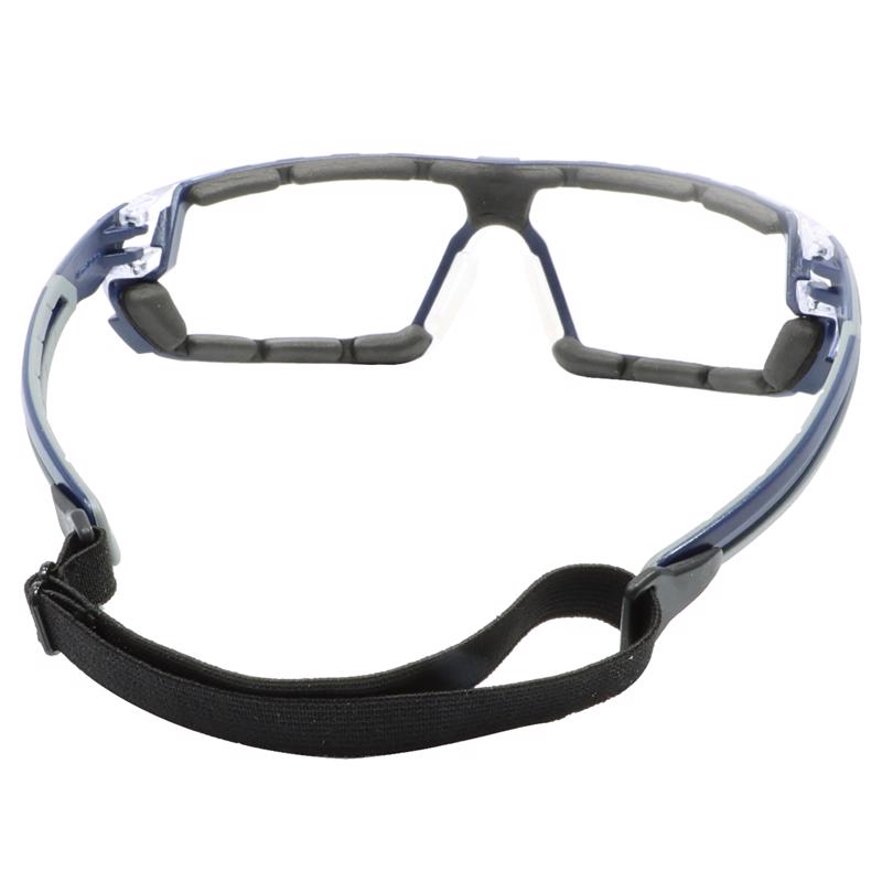 General Electric 11S Series Anti-Fog Impact-Resistant Safety Glasses Clear Lens Blue/Gray Frame 1 pk