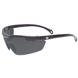 General Electric 01 Series Anti-Fog Impact-Resistant Safety Glasses Smoke Lens Black Frame 1 pk