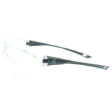 General Electric 03 Series Impact-Resistant Safety Glasses Clear Lens Gray Frame 1 pk