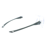 General Electric 03 Series Impact-Resistant Safety Glasses Clear Lens Gray Frame 1 pk