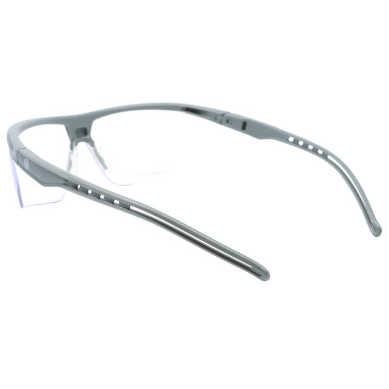 General Electric 08 Series Impact-Resistant Safety Glasses Clear Lens Black Frame 1 pk