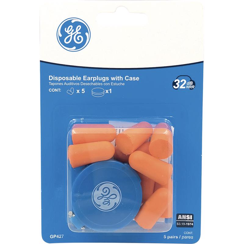 EAR PLUG BULLET ORNG 5PR