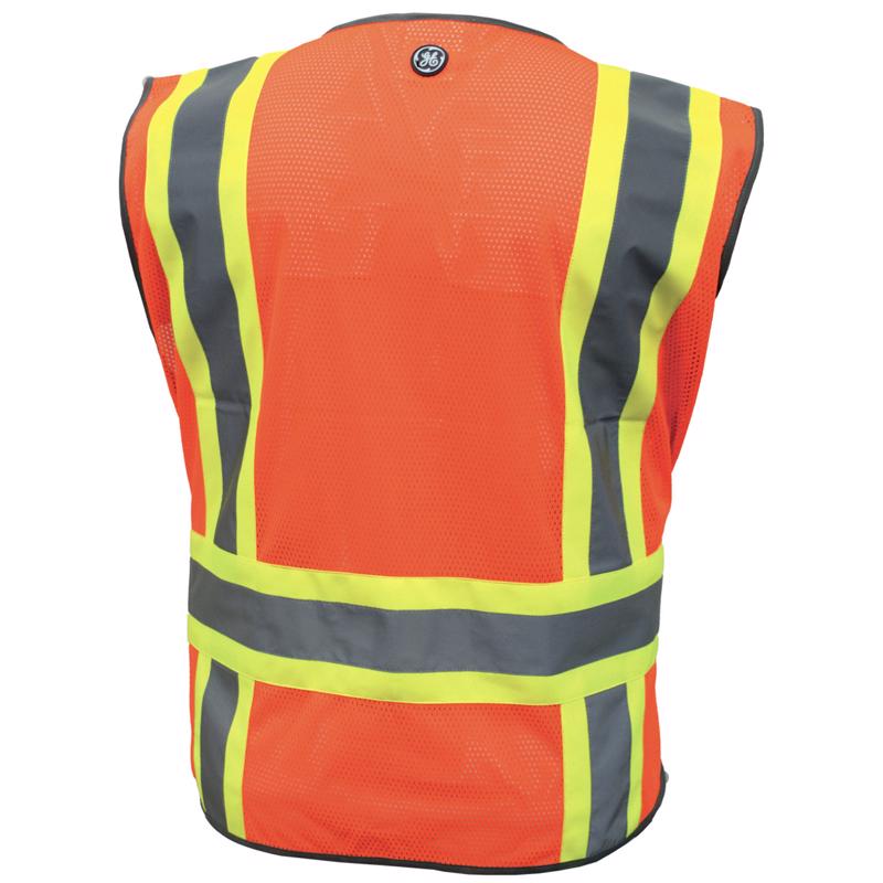 General Electric Reflective Safety Vest Orange L