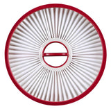 HEPA FILTER RED/WHT 4.9"