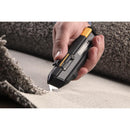 ToughBuilt 6.5 in. Retractable Reloading Utility Knife Black 1 pc