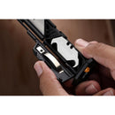 ToughBuilt 6.5 in. Retractable Reloading Utility Knife Black 1 pc