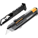 ToughBuilt 6.5 in. Retractable Reloading Utility Knife Black 1 pc