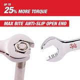 Milwaukee SAE Ratcheting Combination Wrench Set 12 in. L 7 pc