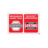 Milwaukee PACKOUT 3/8 in. drive Metric 6 Point Mechanics Socket and Ratchet Set 32 pc