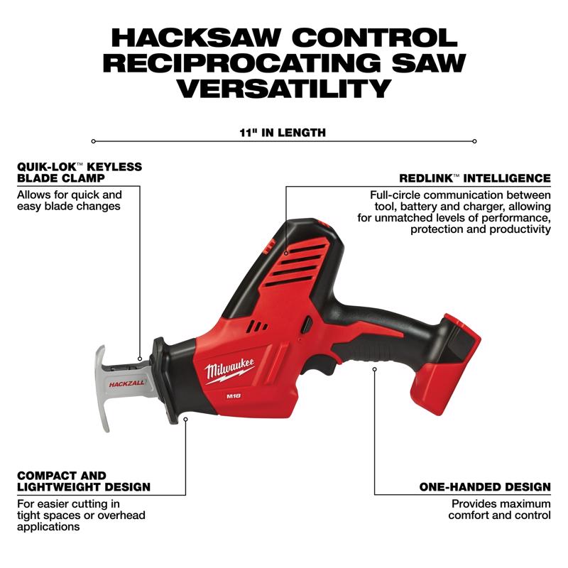 Milwaukee M18 Cordless Brushed 4 Tool Combo Kit